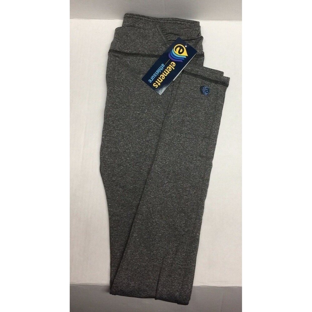 Elements Women's Leggings Grey Ankle Length Size X-Small